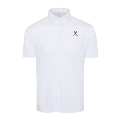 Virginia Semi-Spread Collar Polo White