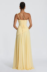 Bianca Maxi Dress - Lemon