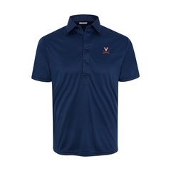 Virginia Semi-Spread Collar Polo Navy