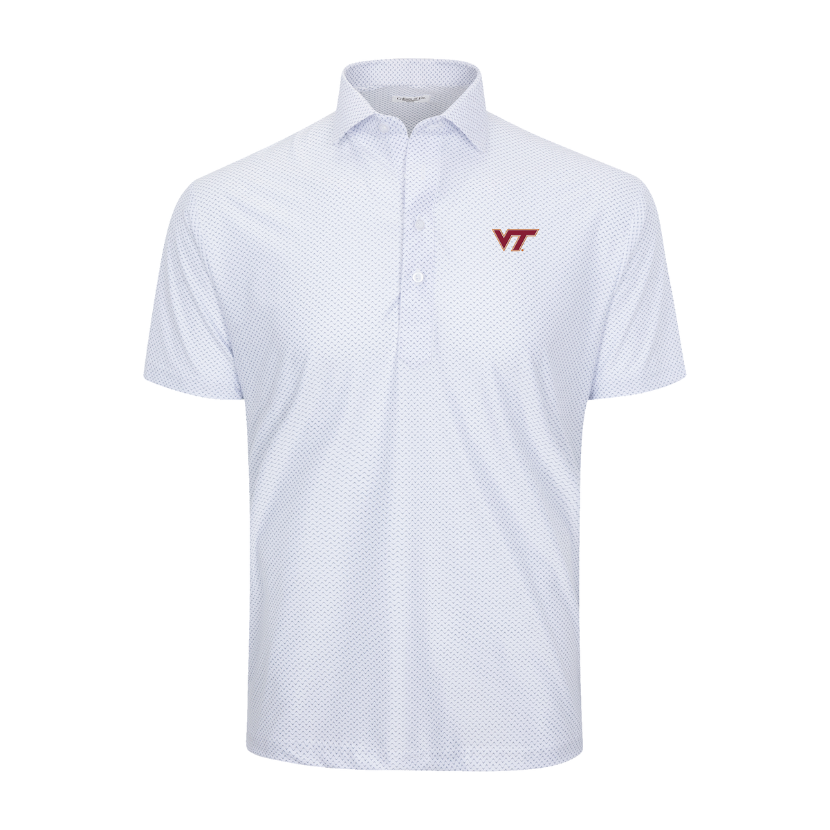 Virginia Tech Featherweight Flex Polo Pulse